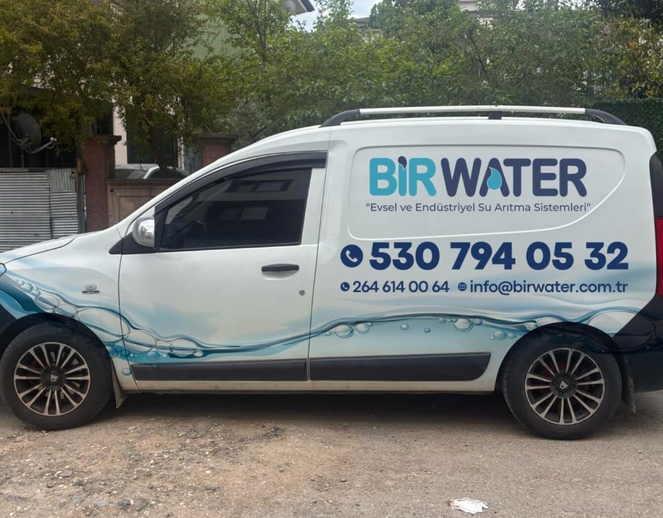Hendek su arıtma bakım ve teknik servis hizmetlerinde kullanılan yeni servis aracı