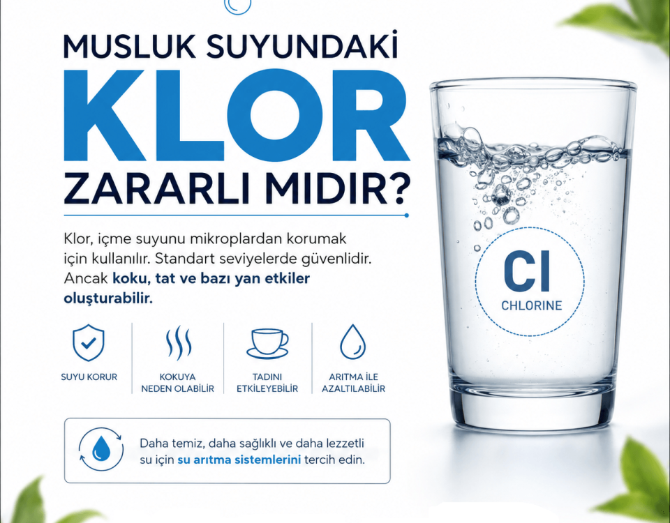 Musluk suyundaki klor zararlı mıdır?